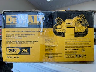 DeWALT 20V (DCS376B) MAX 5 In. Dual Switch Band Saw (Bare Tool) (Like New, Damaged Box)