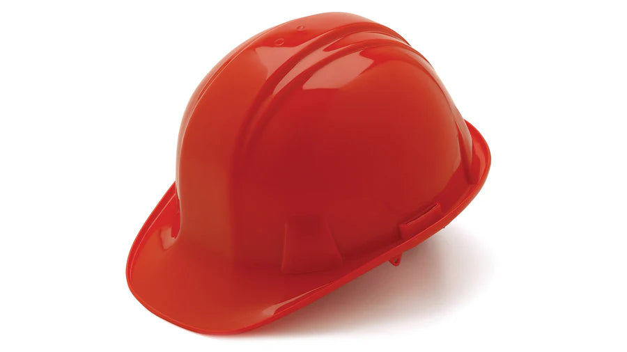 Pyramex Safety SL Series Cap Style Hard Hat, Red