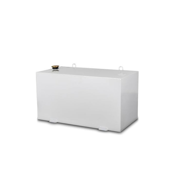 Crescent Jobox 100 Gallon White Rectangular Steel Liquid Transfer Tank for Trucks