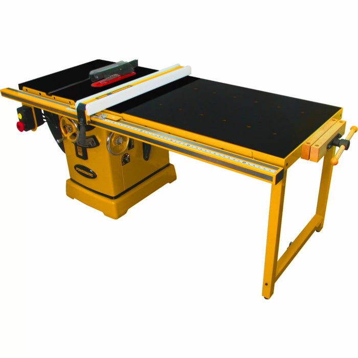 Powermatic 10 In. Table Saw with ArmorGlide, 50 In. Rip, Workbench, 5HP PM2000T