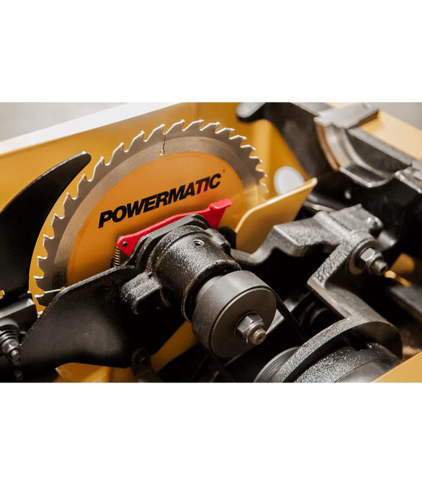 Powermatic 10 In. Table Saw with ArmorGlide, 50 In. Rip, Workbench, 5HP PM2000T