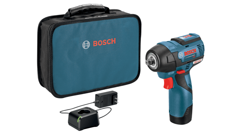 BOSCH 12V Max EC Brushless 3/8 In. Impact Wrench Kit