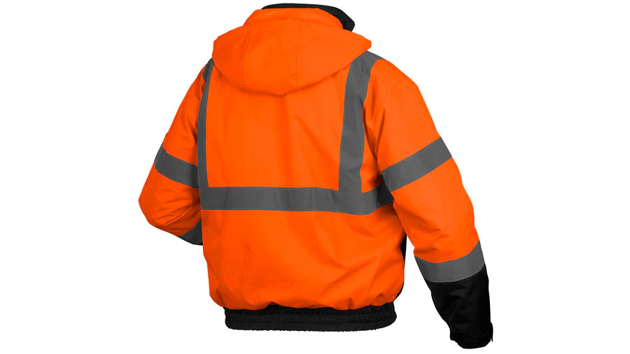 Pyramex Series Jackets Hi-Vis Orange Bomber Jacket - Size Small