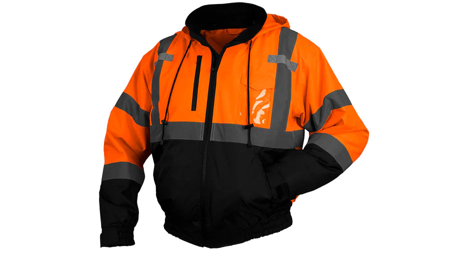 Pyramex Series Jackets Hi-Vis Orange Bomber Jacket - Size Small