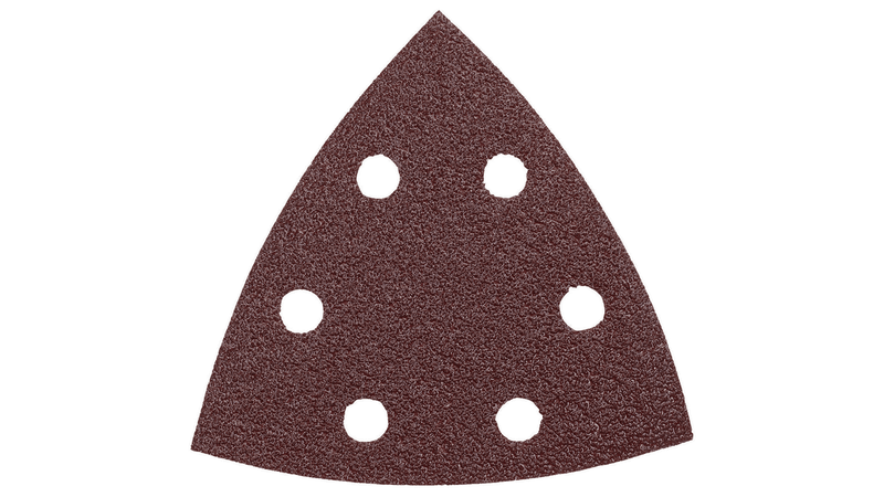 Bosch (SDTR080) 3-3/4 In. 80 Grit 5 pc. Detail Sander Abrasive Triangles for Wood