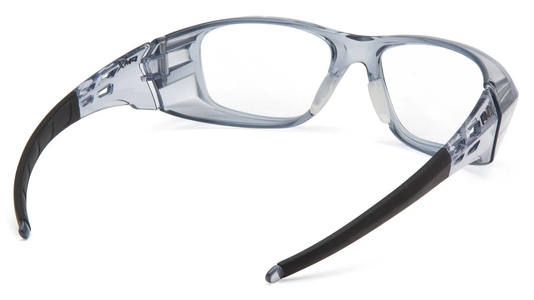 Pyramex Safety Emerge Plus Full Readers - Clear Lens |Translucent Gray Frame