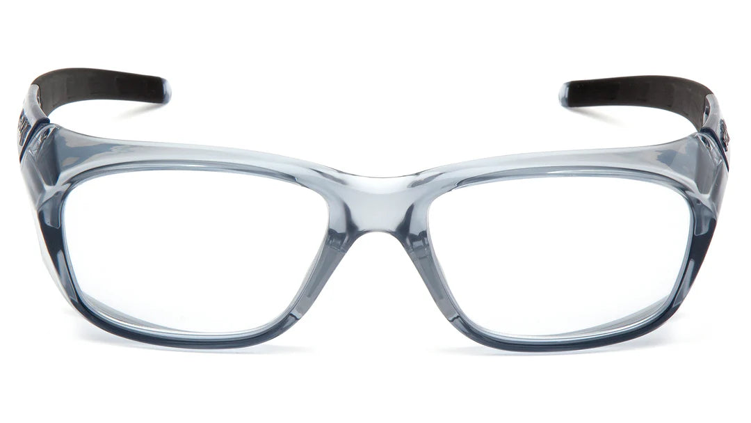 Pyramex Safety Emerge Plus Full Readers - Clear Lens |Translucent Gray Frame