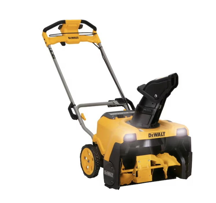 DeWALT 2x 60V Single Stage 21 In. Brushless Snow Thrower (Bare Tool)