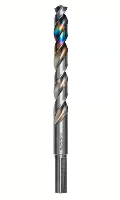 Diablo Metal Demon 13/32 in. X 5.2 in. L Metal Drill Bit 3-Flat Shank 1 pk