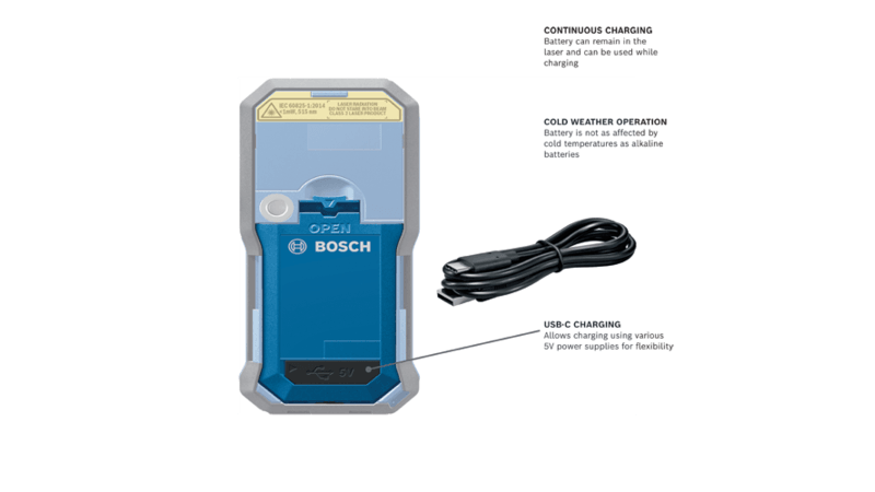 Bosch Indoor Laser Distance Measurer Battery