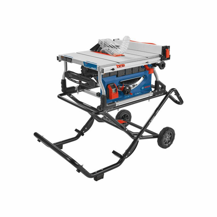 Bosch 10 In. (GTS15-10) Jobsite Table Saw with Gravity-Rise Wheeled Stand