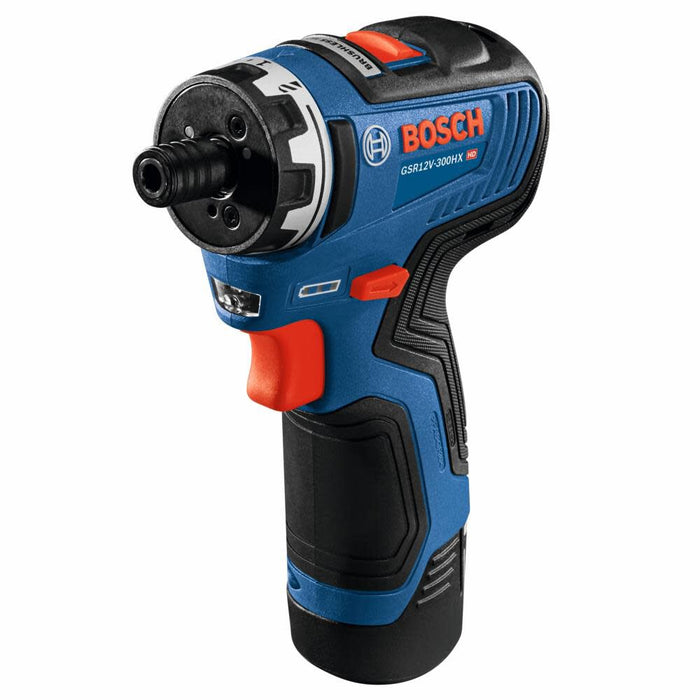 BOSCH 12V Max 1/4 In. Hex Two-Speed Screwdriver Kit