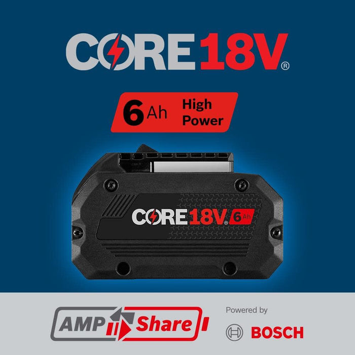 Bosch 18V CORE Lithium-Ion 6Ah High Power Battery