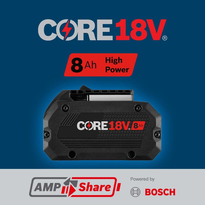 BOSCH 18V CORE Lithium-Ion 8Ah Performance Battery