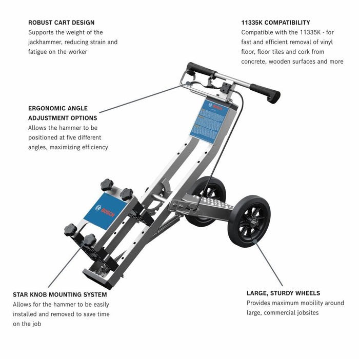 Bosch Floor Removal Cart