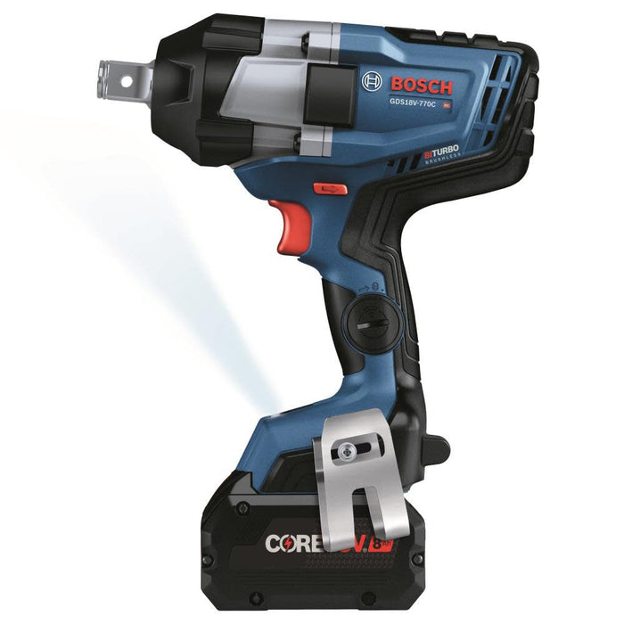 Bosch PROFACTOR️ 18V Connected 3/4 In. Impact Wrench Combo Kit with Friction Ring & Thru-Hole