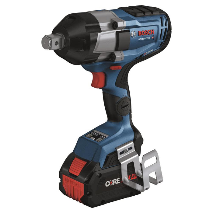 Bosch PROFACTOR️ 18V Connected 3/4 In. Impact Wrench Combo Kit with Friction Ring & Thru-Hole