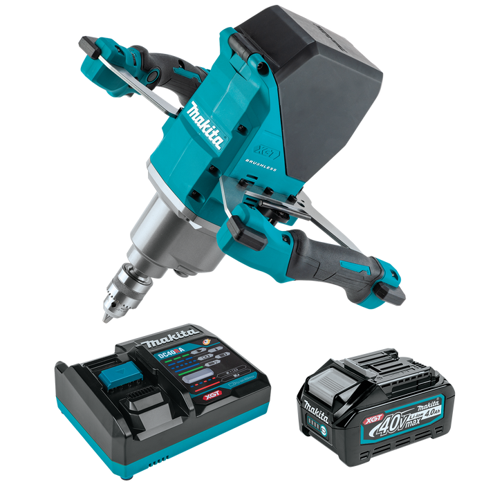 Makita GTU01M1 40V Max XGT Brushless Cordless 1/2 In. Mixer Kit