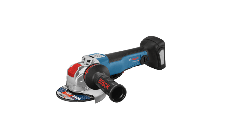 Bosch (GWX18V-50PCN) 18V X-LOCK EC Brushless Connected-Ready 4-1/2 In. – 5 In. Angle Grinder with No Lock-On Paddle Switch (Bare Tool)