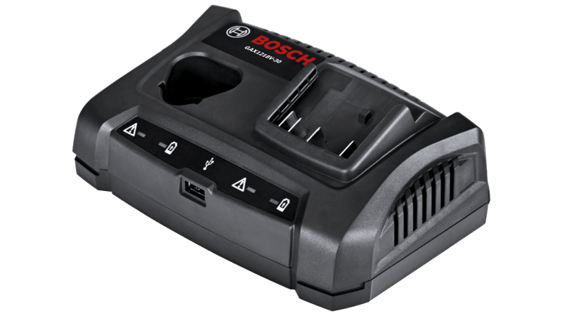 BOSCH 18V/12V Dual-Bay Lithium-Ion Battery Charger