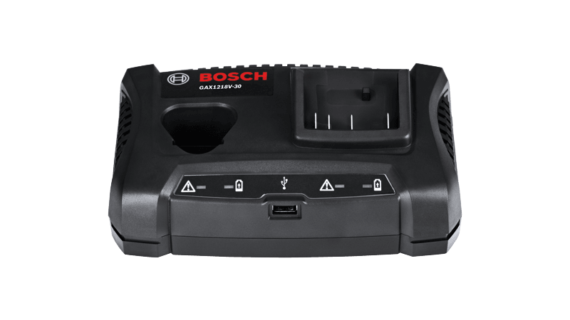 BOSCH 18V/12V Dual-Bay Lithium-Ion Battery Charger