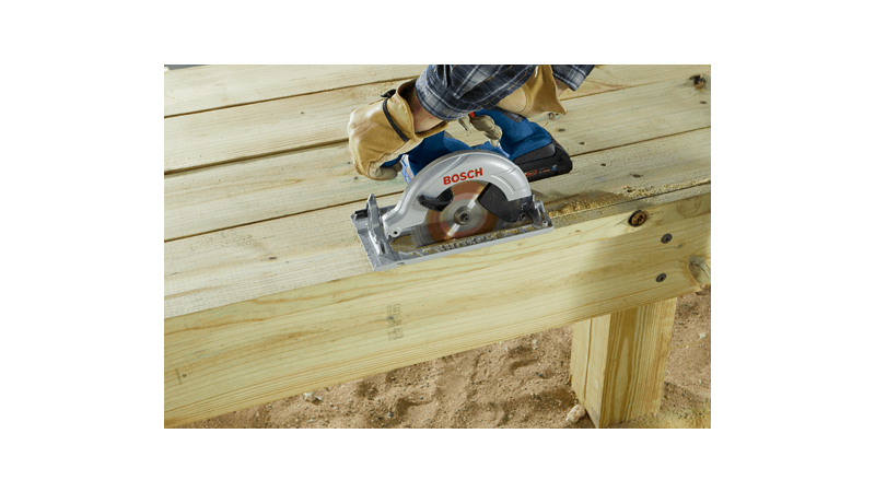 BOSCH CORE 18V 6-1/2 In. Blade Left-Handed Circular Saw Kit with (1) 4.0 Ah Compact Battery