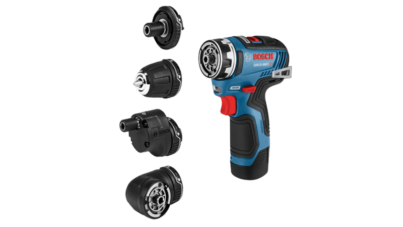 BOSCH 12V Max EC Flexiclick 5-In-1 Drill/Driver Kit