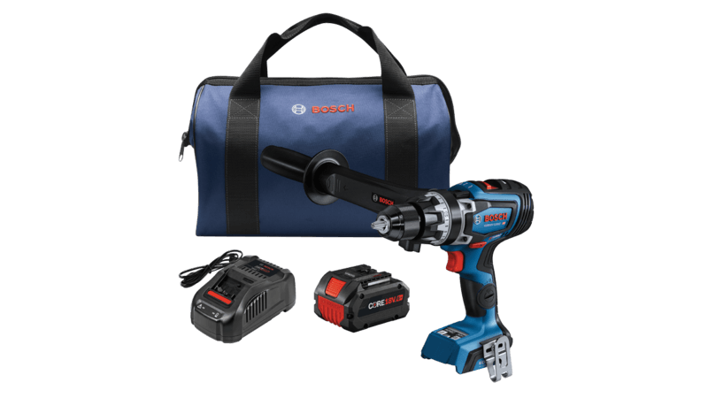 Bosch PROFACTOR 18V Connected-Ready 1/2 In. Hammer Drill/Driver Kit with (1) CORE18V 8Ah PROFACTOR Performance Battery