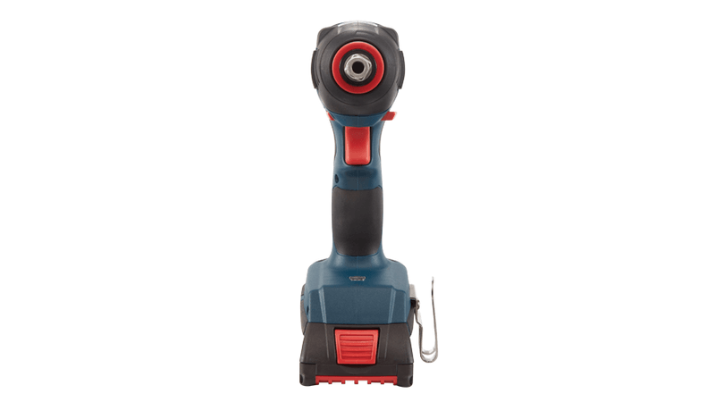 BOSCH 18V EC Brushless 1/4 In. and 1/2 In. Two-in-One Bit/Socket Impact Driver Kit with 2.0 Ah SlimPack Battery