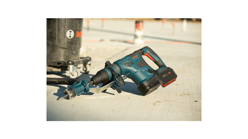 Bosch  PROFACTOR 18V Connected-Ready SDS-Max 1-9/16 In. Rotary Hammer Kit with (2) CORE 18V 8Ah High Power Batteries