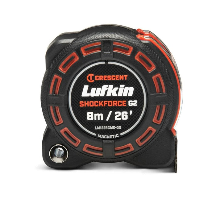 Crescent Lufkin Shockforce G2 26-ft Magnetic Tape Measure