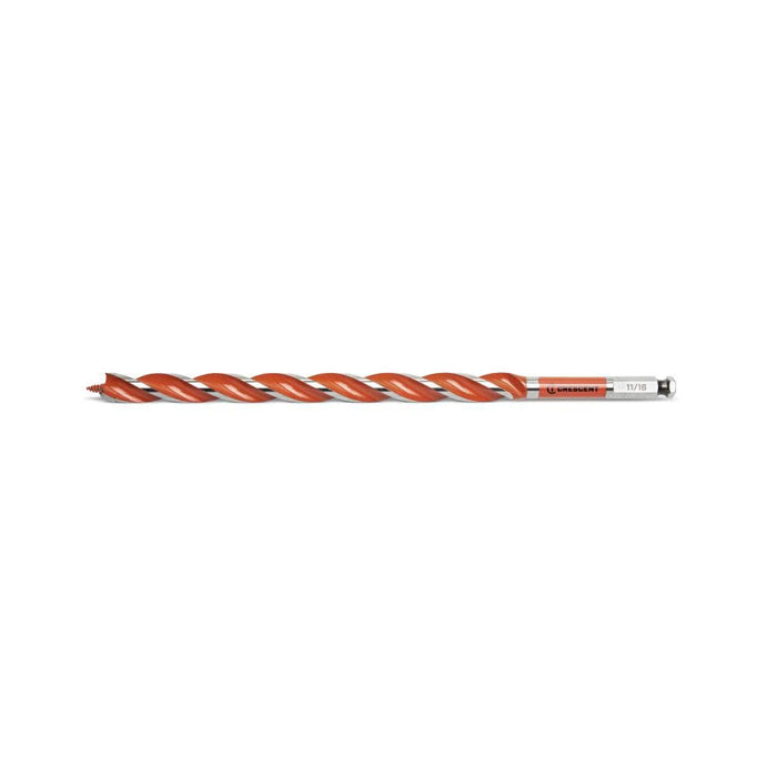 Crescent Solid Auger Drill Bit | 13" x 11/16"