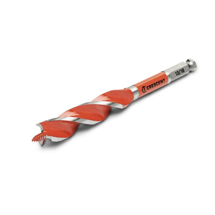 Crescent Solid Auger Drill Bit | 7.5" x 13/16"