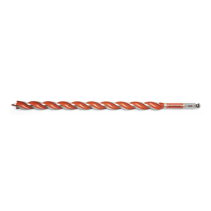 Crescent Solid Auger Drill Bit | 17" x 3/4"