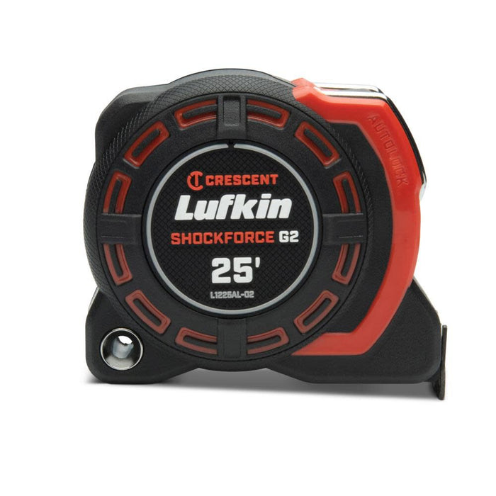 Crescent Lufkin Shockforce G2 26-ft Auto lock Tape Measure