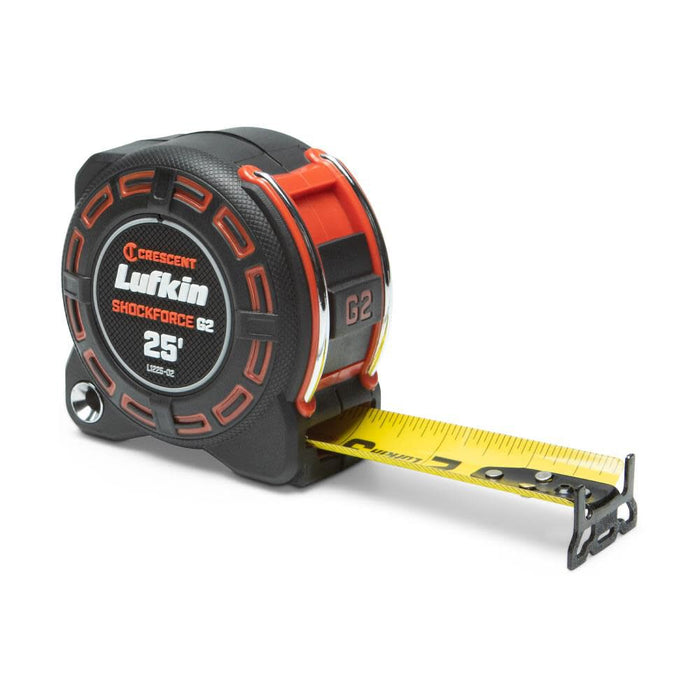 Crescent Lufkin Shockforce G2 Tape Measure 1 1/4in x 25'