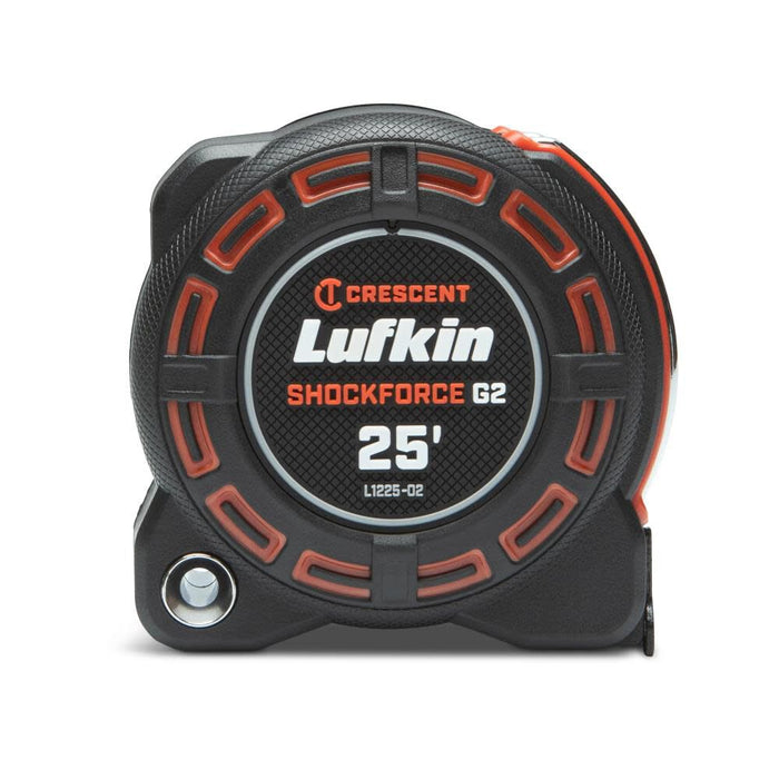 Crescent Lufkin Shockforce G2 Tape Measure 1-1/4in x 25'