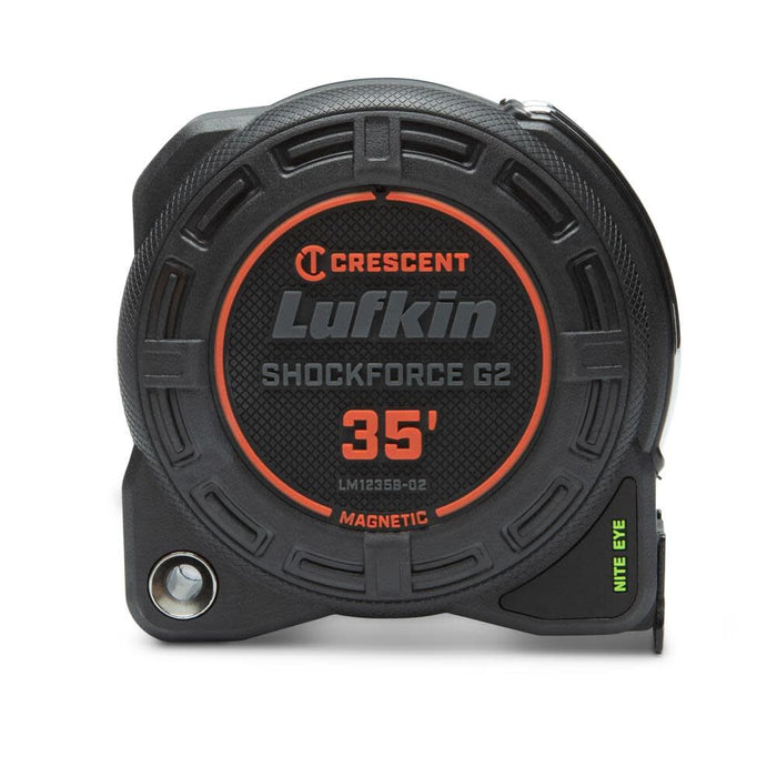 Crescent Shockforce Nite Eye G2 Magnetic Tape Measure 1-1/4 In. x 35'