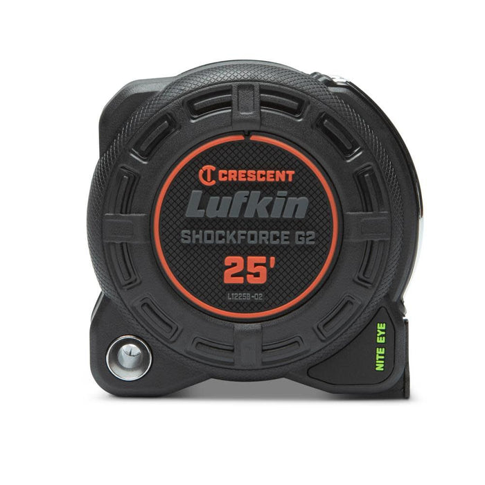 Crescent Shockforce Nite Eye G2 Tape Measure 1-1/4 In. x 25'