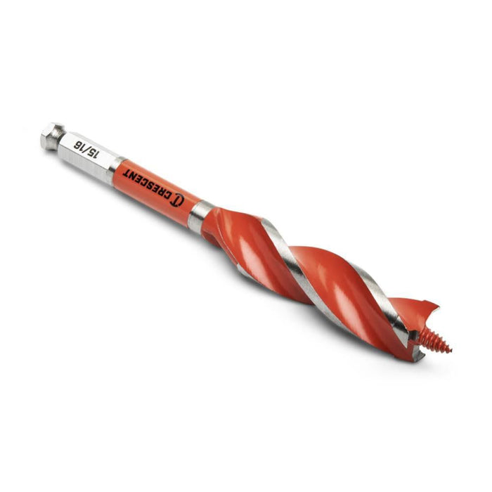 Crescent Solid Auger Drill Bit | 7.5" x 15/16"