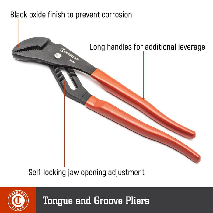 Crescent 4-1/2" Mini Tongue and Groove Pliers - RT24CVS