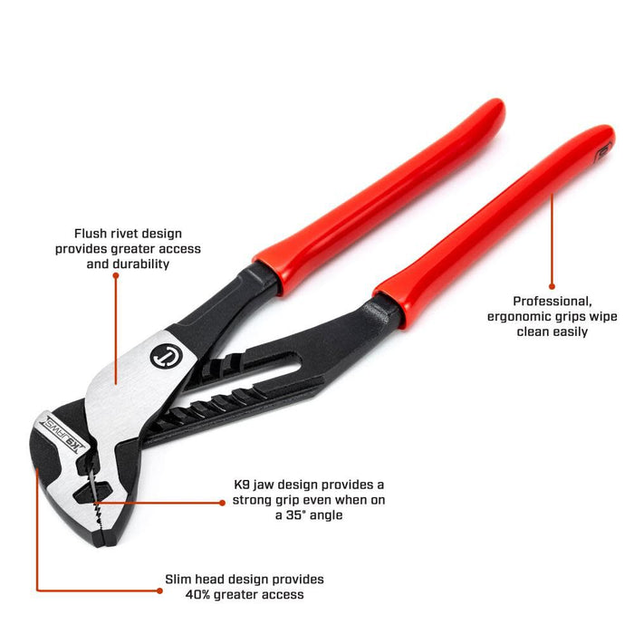 Crescent Z2 Tongue & Groove Pliers Set K9 Jaws 3-Piece