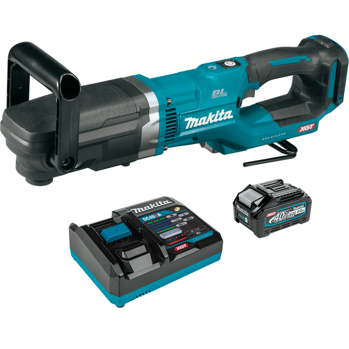 Makita 40V Max XGT Brushless Cordless 7/16" Hex Right Angle Drill Kit (4.0Ah)