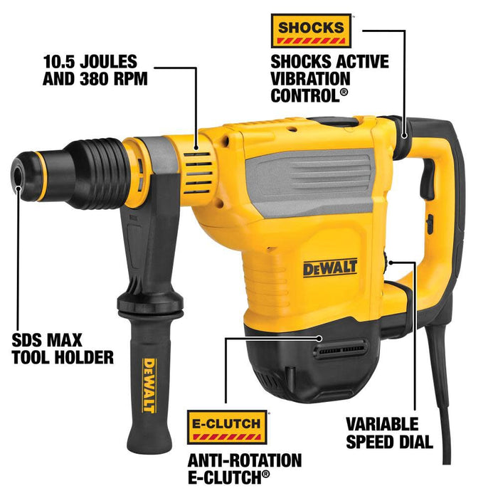 DeWALT 1-3/4 In. SDS MAX Combination Rotary Hammer Kit