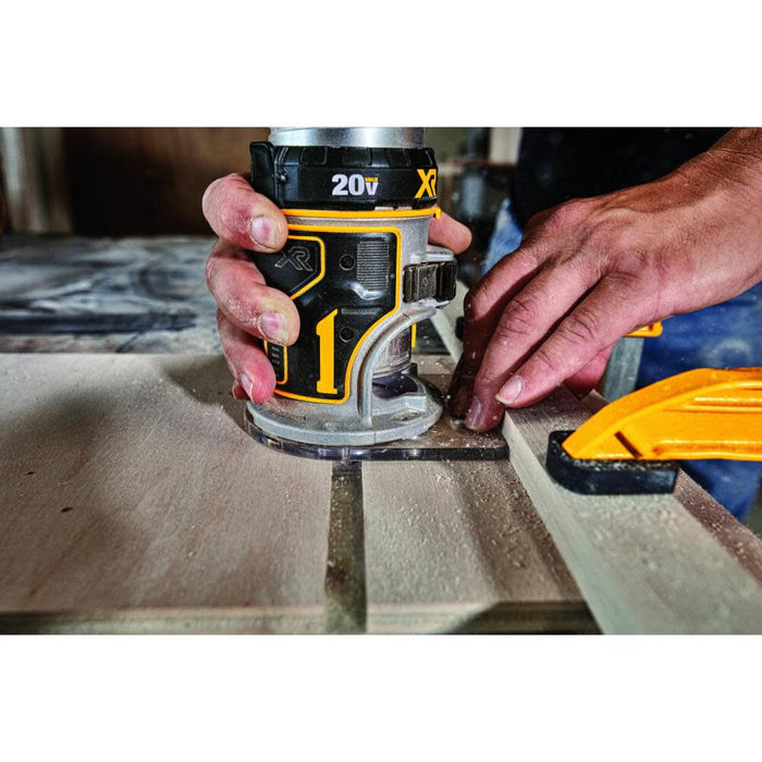 DEWALT 1/4-In (DCW600B) Variable Speed Brushless Fixed Cordless Router (Bare Tool)