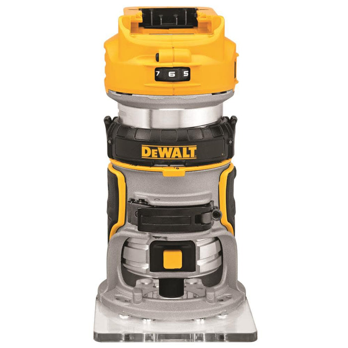 DEWALT 1/4-In (DCW600B) Variable Speed Brushless Fixed Cordless Router (Bare Tool)