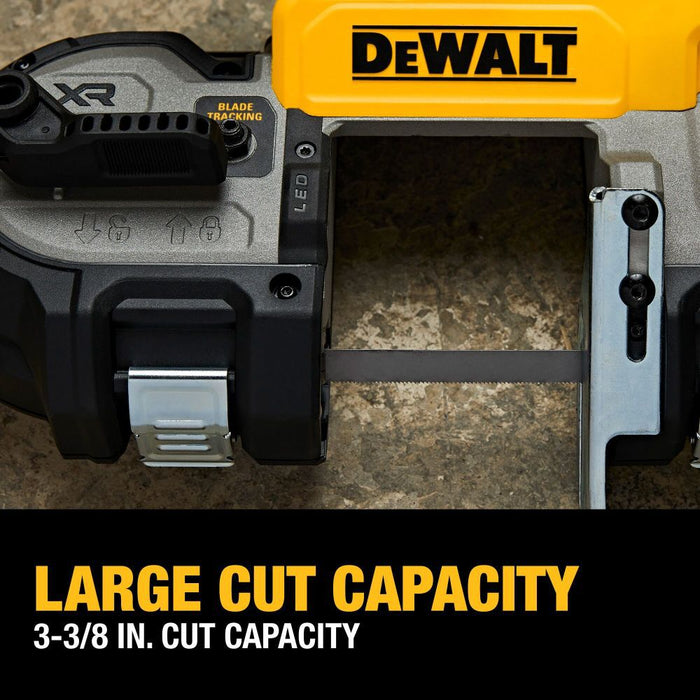 DeWALT 20V 3-1/4in Dual Switch Band Saw Kit