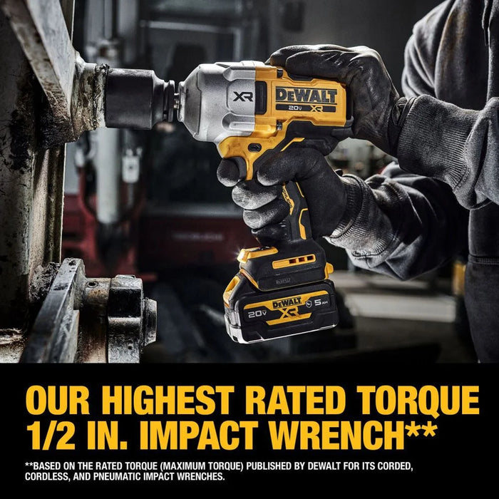 DeWALT (DCF961GP1) 20V MAX 1/2 XR High Torque Impact Wrench Kit