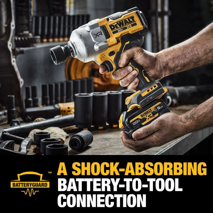 DeWALT (DCF961GP1) 20V MAX 1/2 XR High Torque Impact Wrench Kit