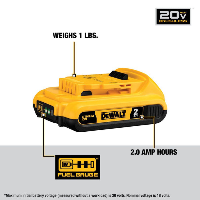 DeWALT 20V MAX 2-Tool Combo Kit